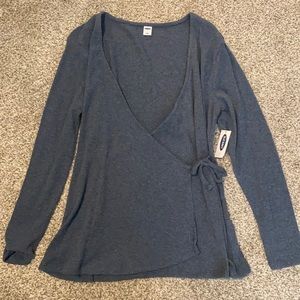 Old navy wrap shirt